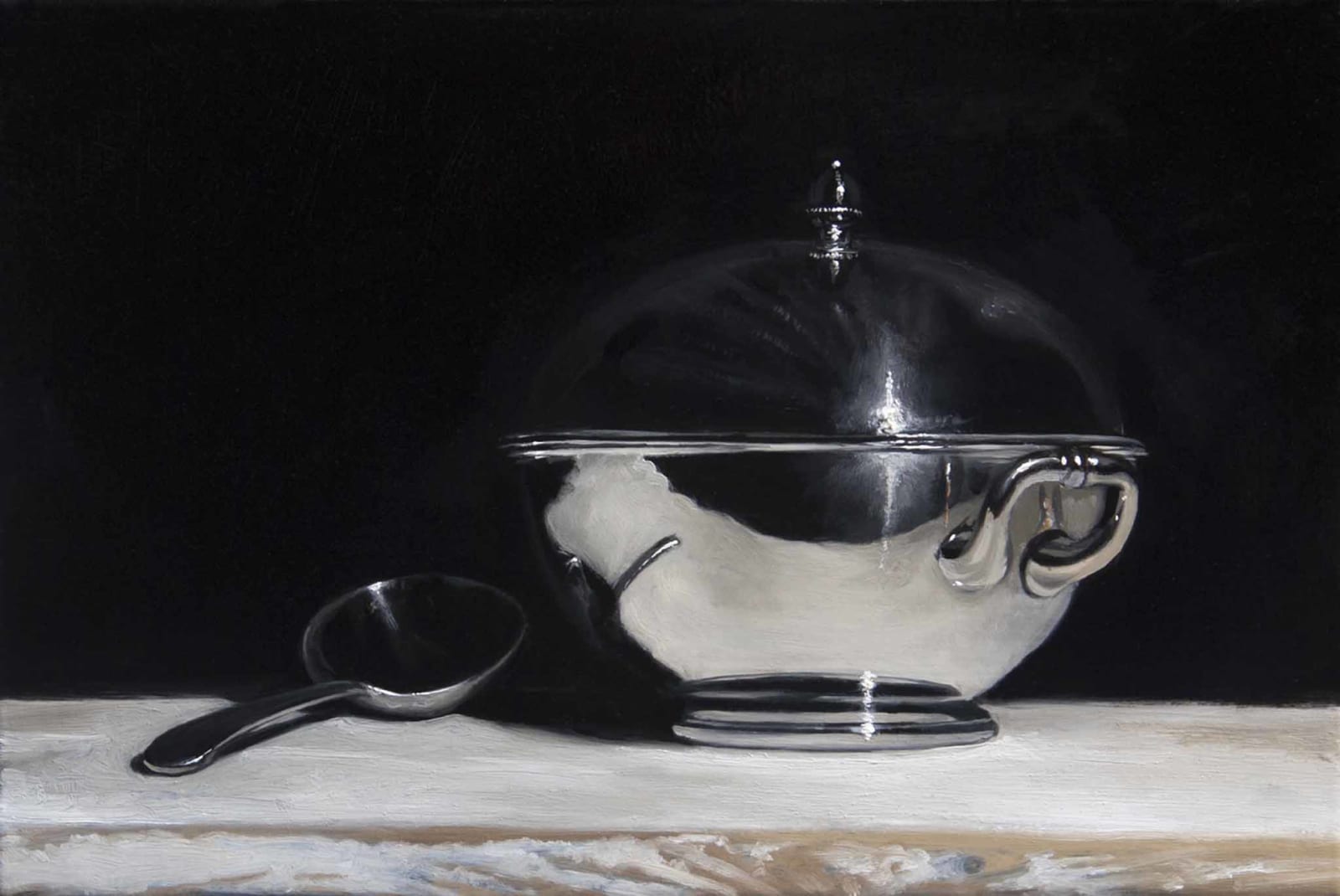 James Gillick, Silver Tureen & Spoon