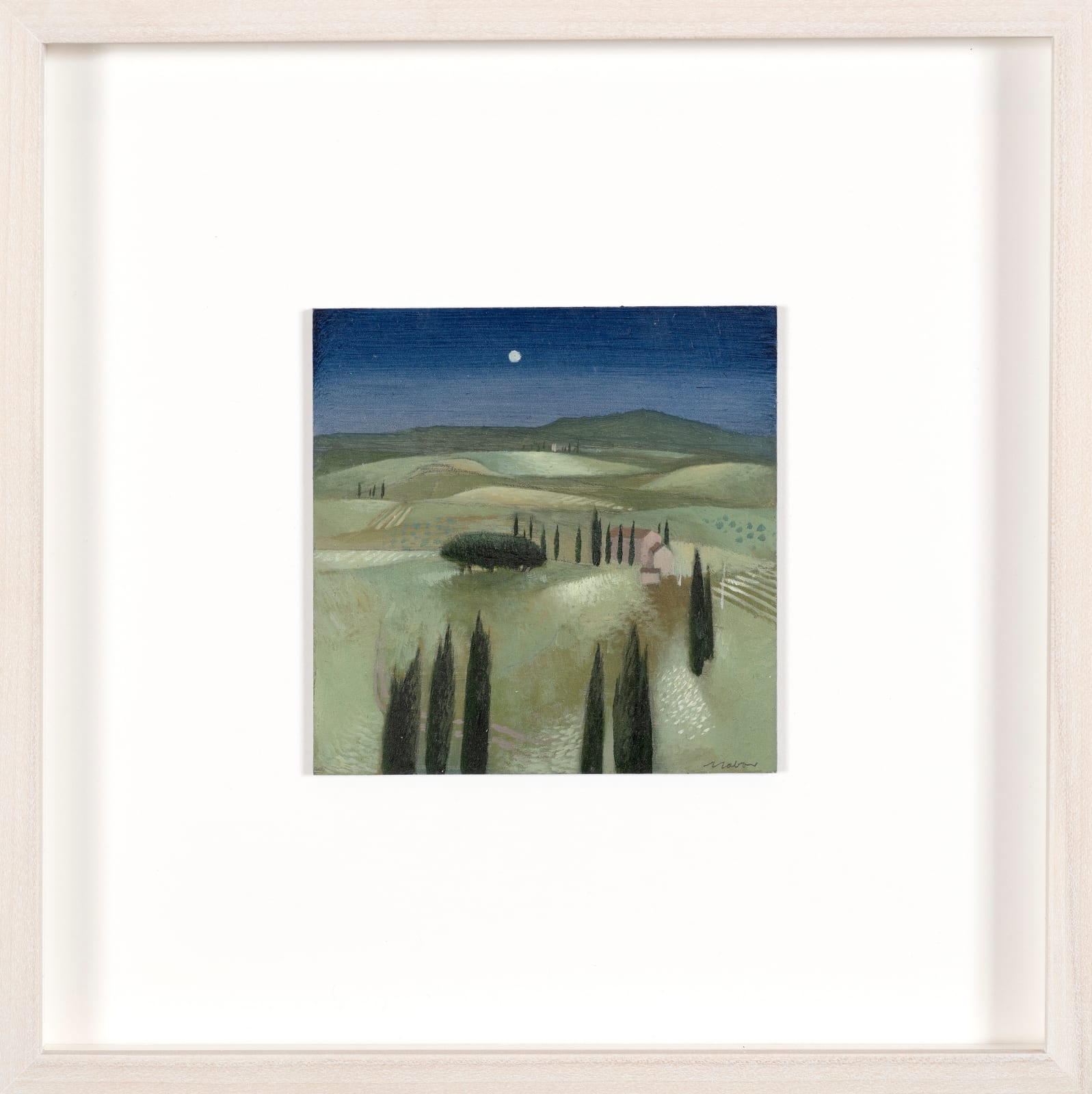 Tom Mabon, Night Fields. Tuscany, 2022