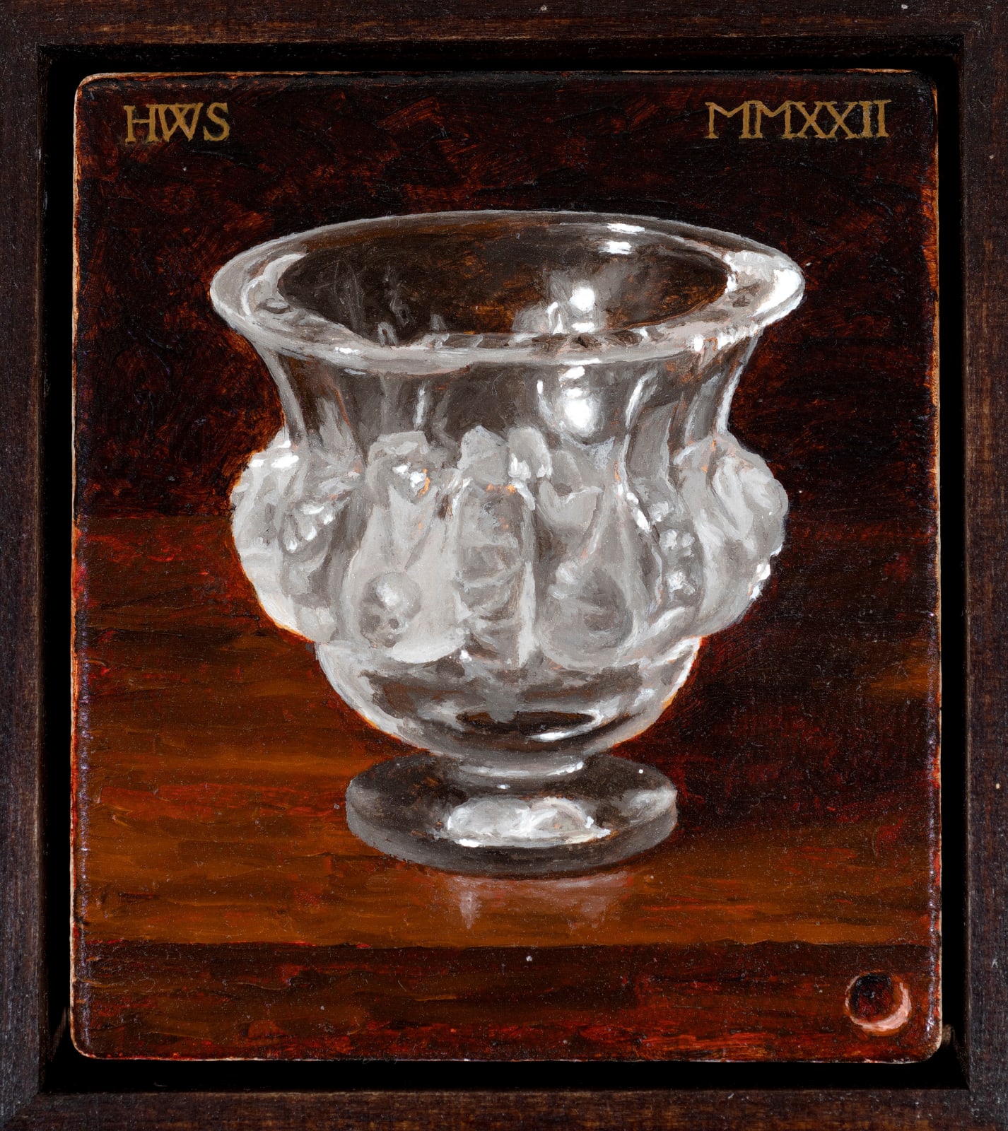 Harry Steen, Chipped crystal bowl, 2022