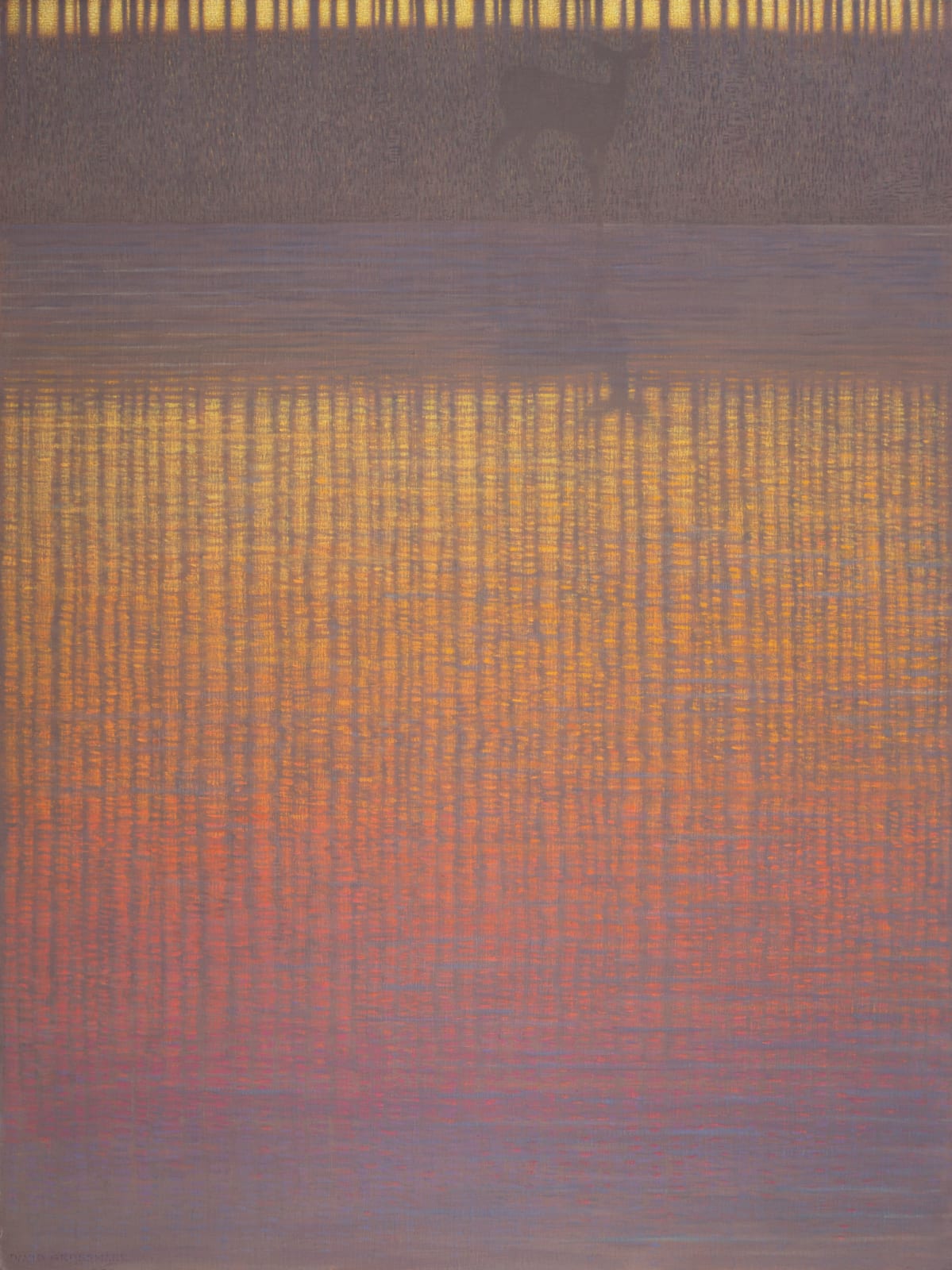 David Grossmann, Forest Reflection, 2024