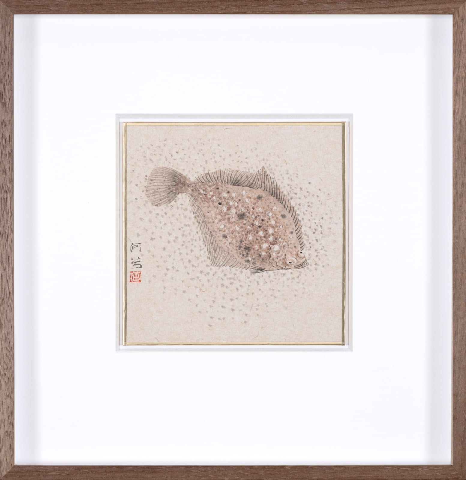 He Xi, The Story of Zhuangzi and Happy fish No.7, 2022