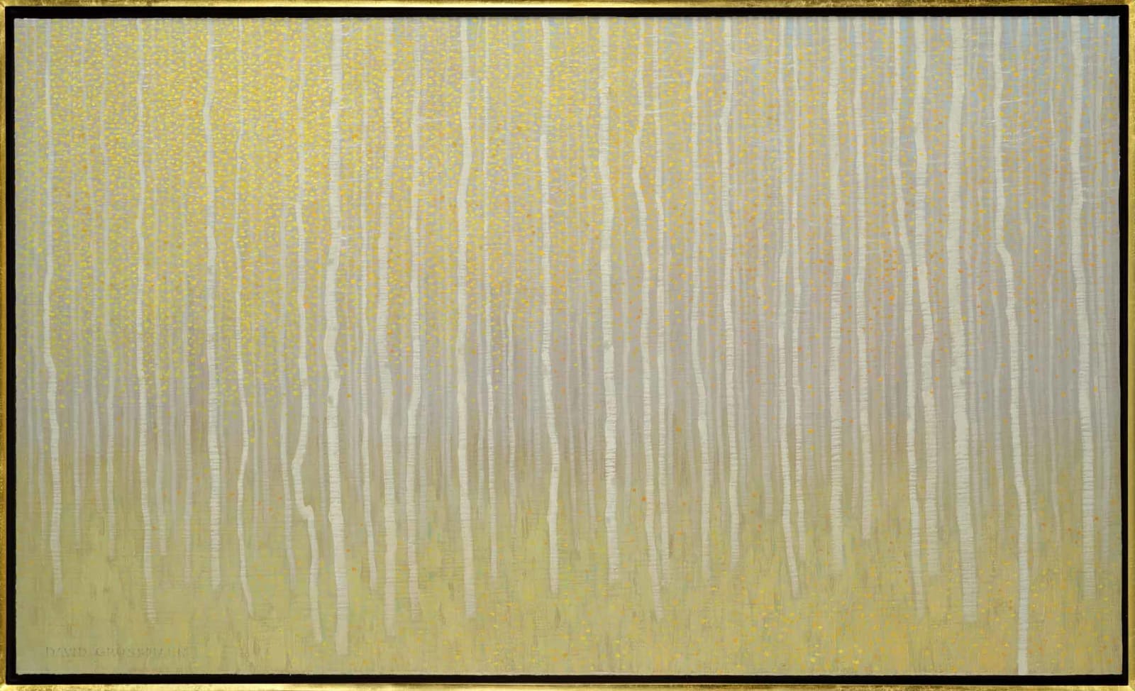 David Grossmann, September Forest with Yellow Leaves