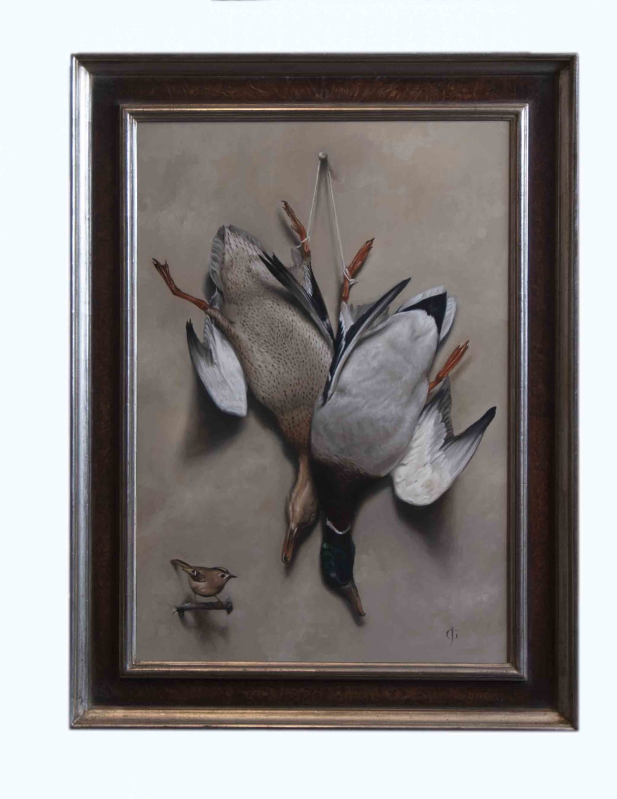 James Gillick, Hanging Mallard Brace, 2021
