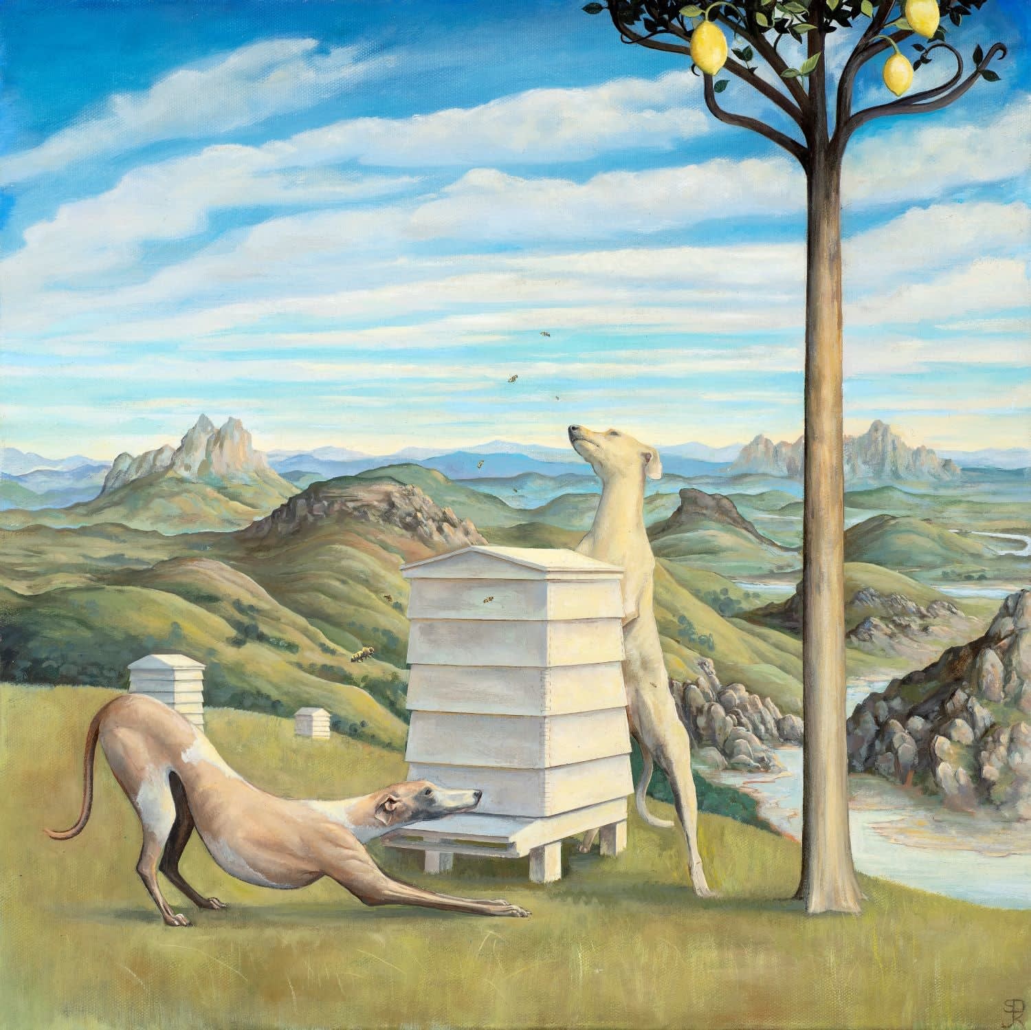Samuel Kirk, Beehives, 2024