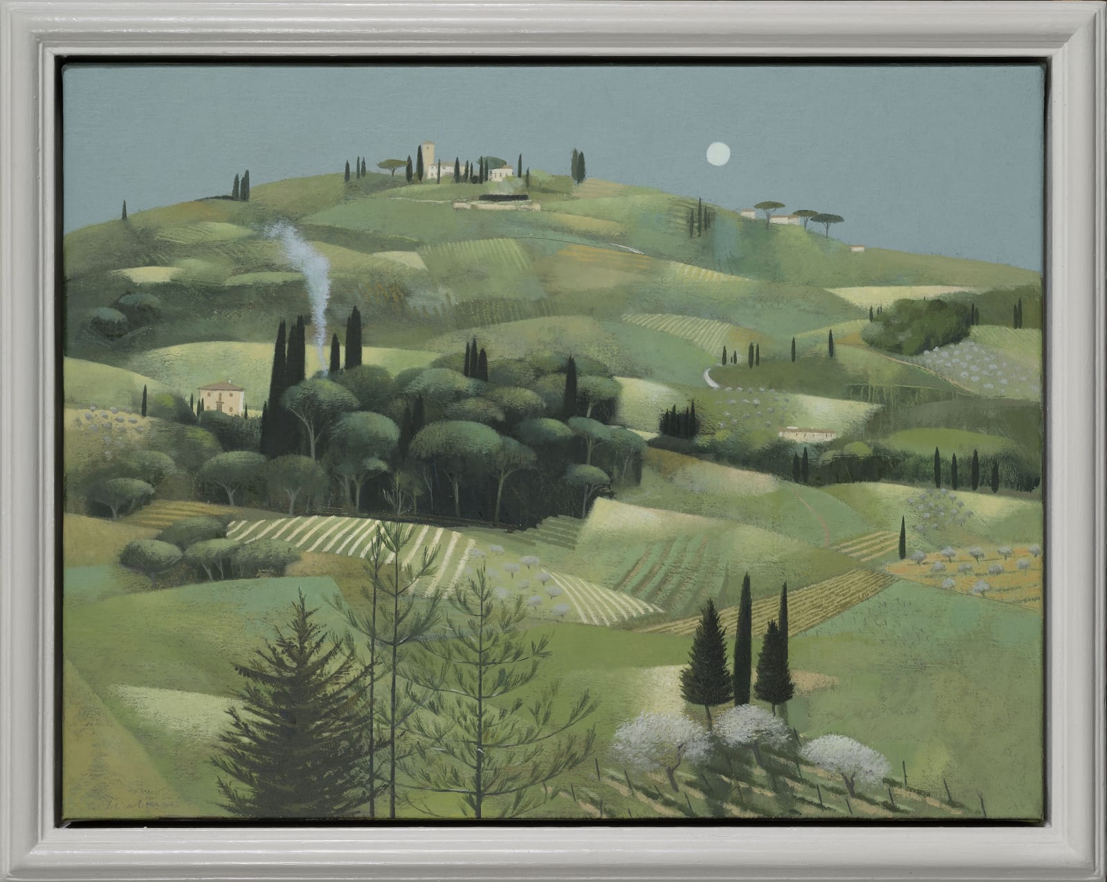 Tom Mabon, Rising Moon. Tuscany, 2020