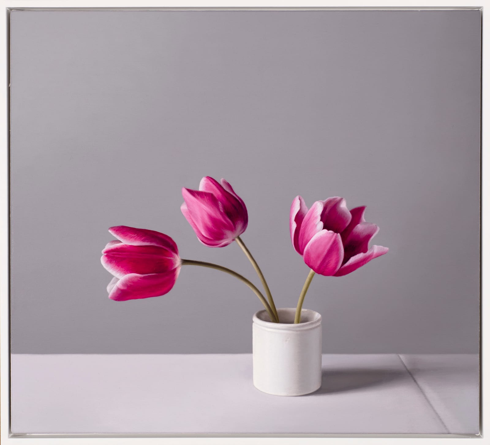Jo Barrett, Still Life of Pink Tulips