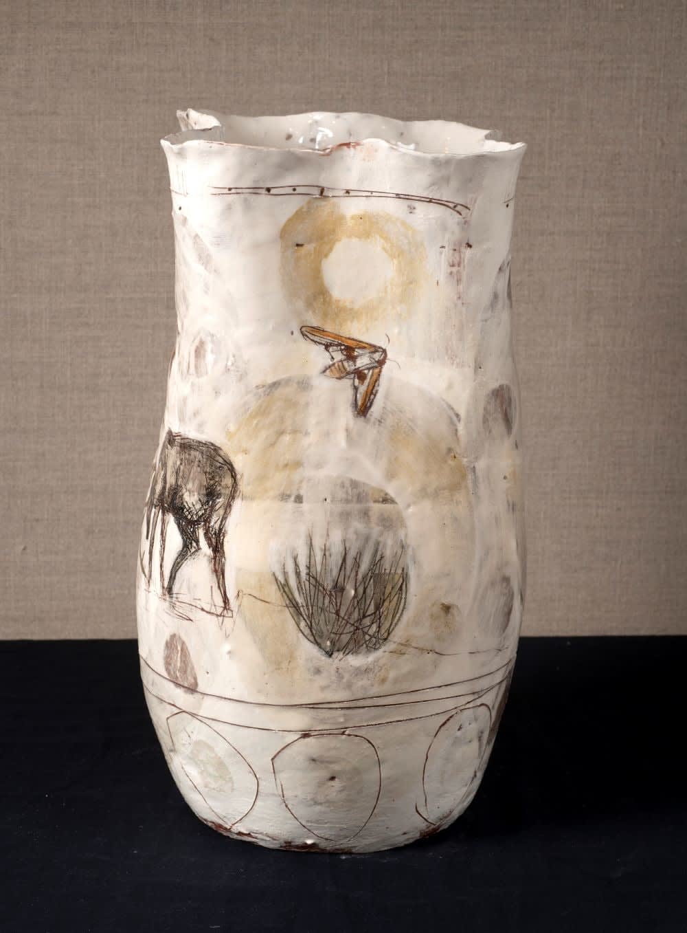 Jacqueline Leighton Boyce, Bird, Deer and Butterflies, 2010