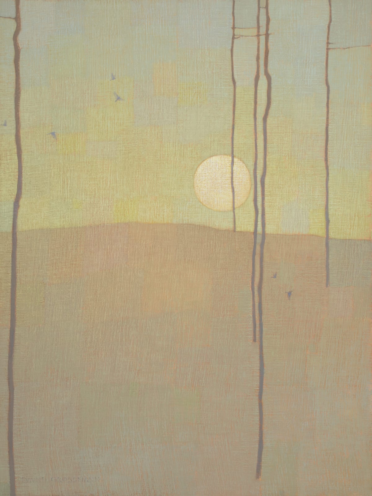 David Grossmann, Forest Patterns with Moon
