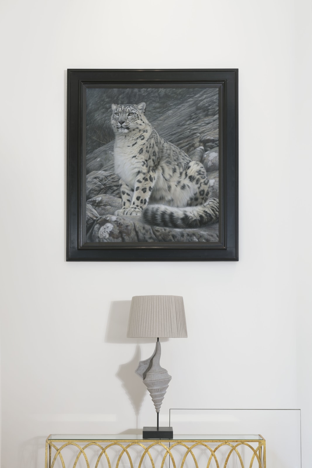 Gary Stinton, Sitting Snow Leopard