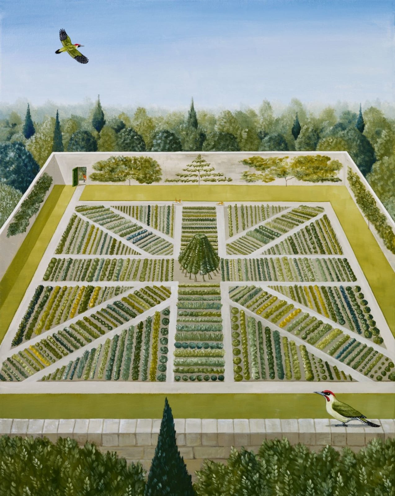 Rebecca Campbell, Home Grown Greens, 2022