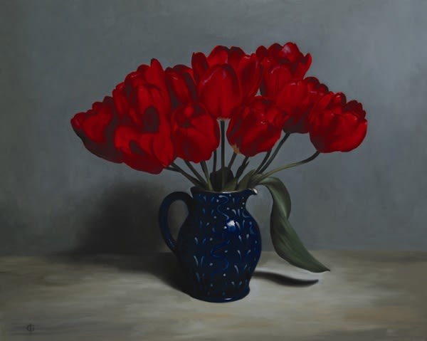 James Gillick, Red Tulips