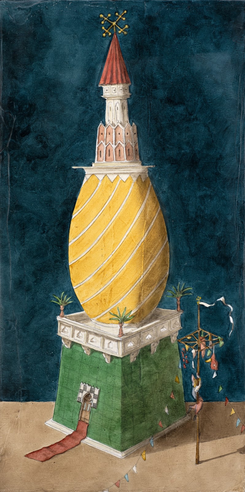 Giulio Rigoni, Tower III (from endless series of towers), 2020