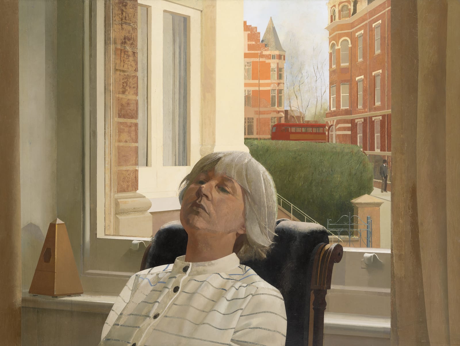 Norman Blamey, A Bay Window in West Hampstead no.2