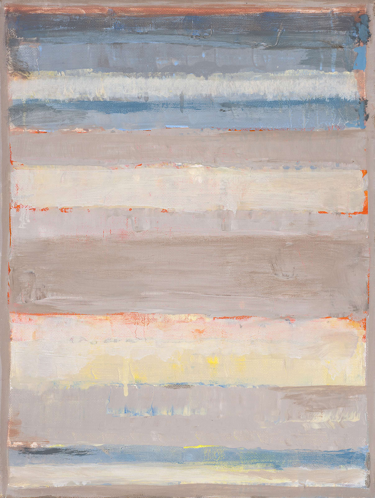 David Sorensen, Untitled (Blue and Gray Bars)
