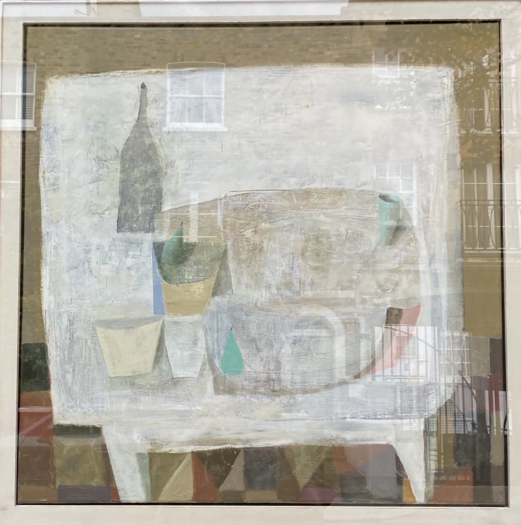 Nicholas Turner, Table with Green Pear, 2021