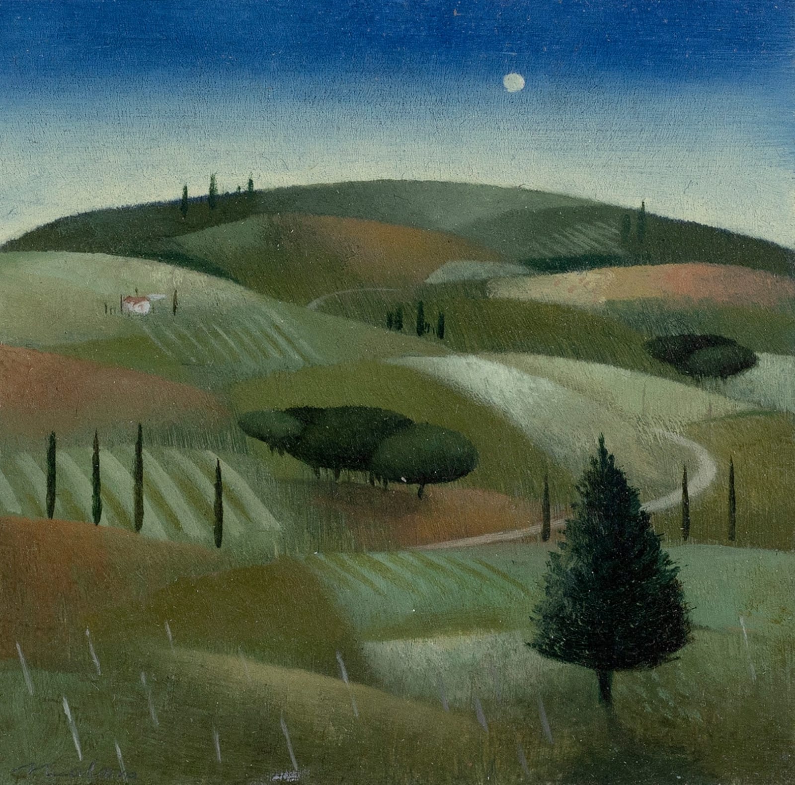 Tom Mabon, Towards the Skies. Tuscany, 2023