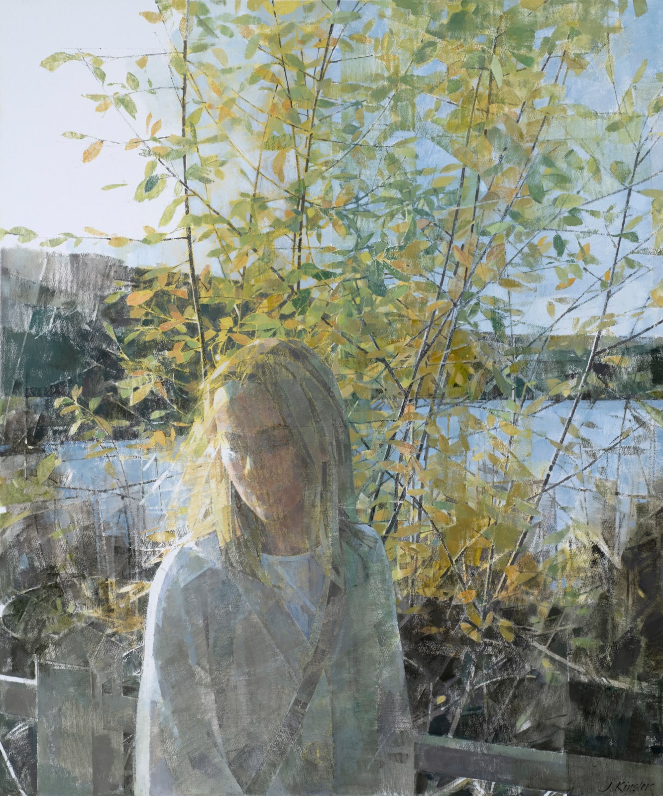 Jeannie Kinsler, Leaf flight, 2023