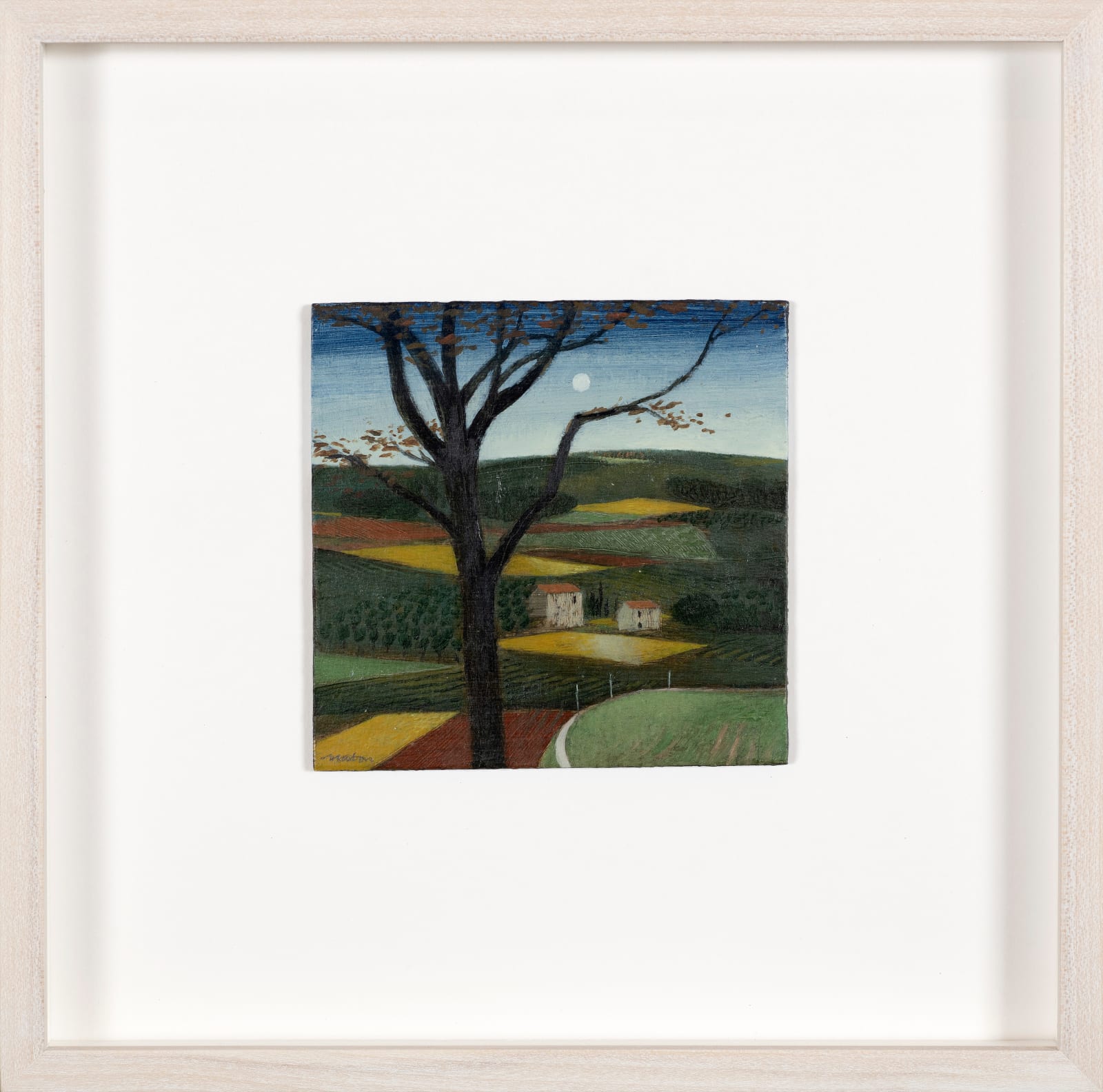 Tom Mabon, Autumn Fields. Bonnieux, 2022