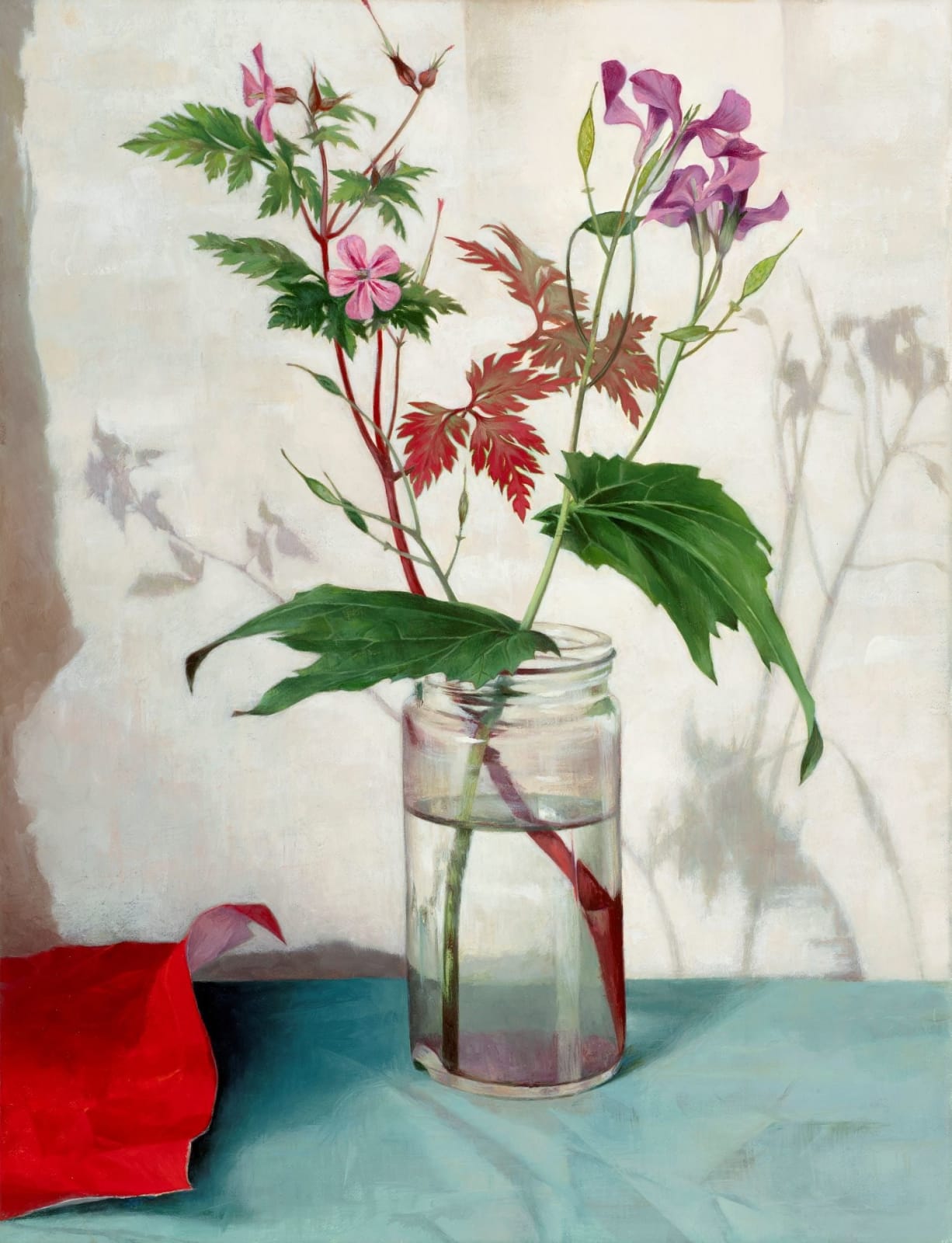 Susan Angharad Williams, Flowers and Pointed Forms, 2024