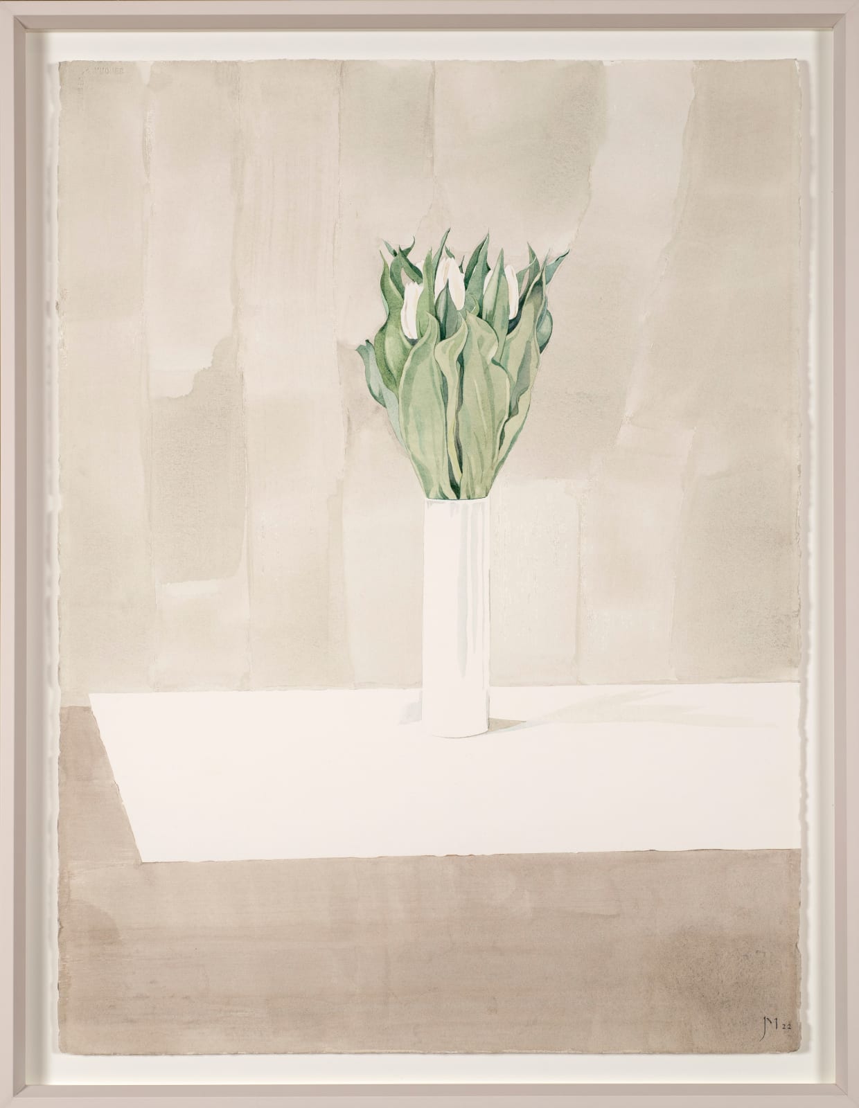 Janet Marsh, White Tulips, 2022