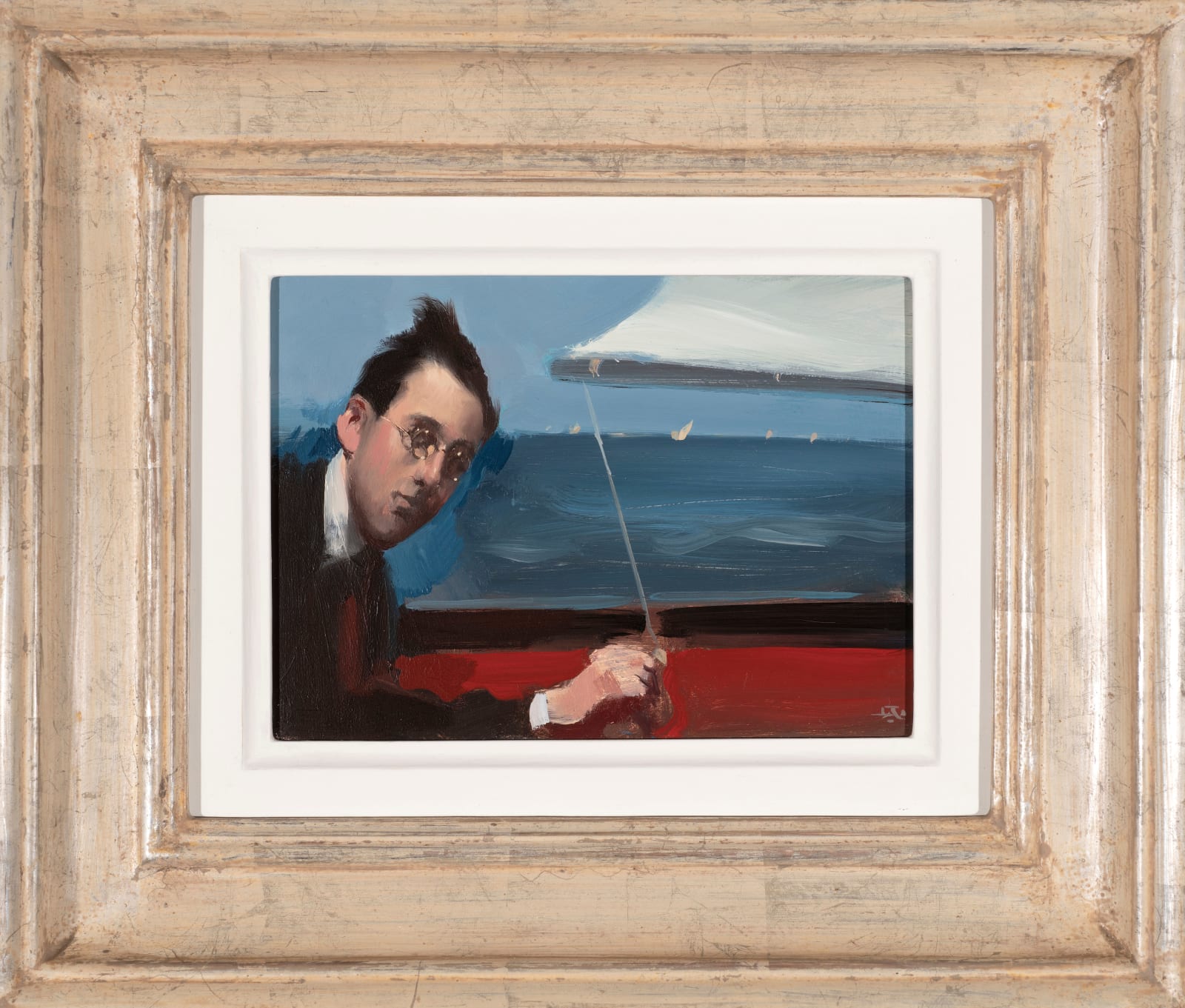 Alan Kingsbury, Sailing off to Corfu