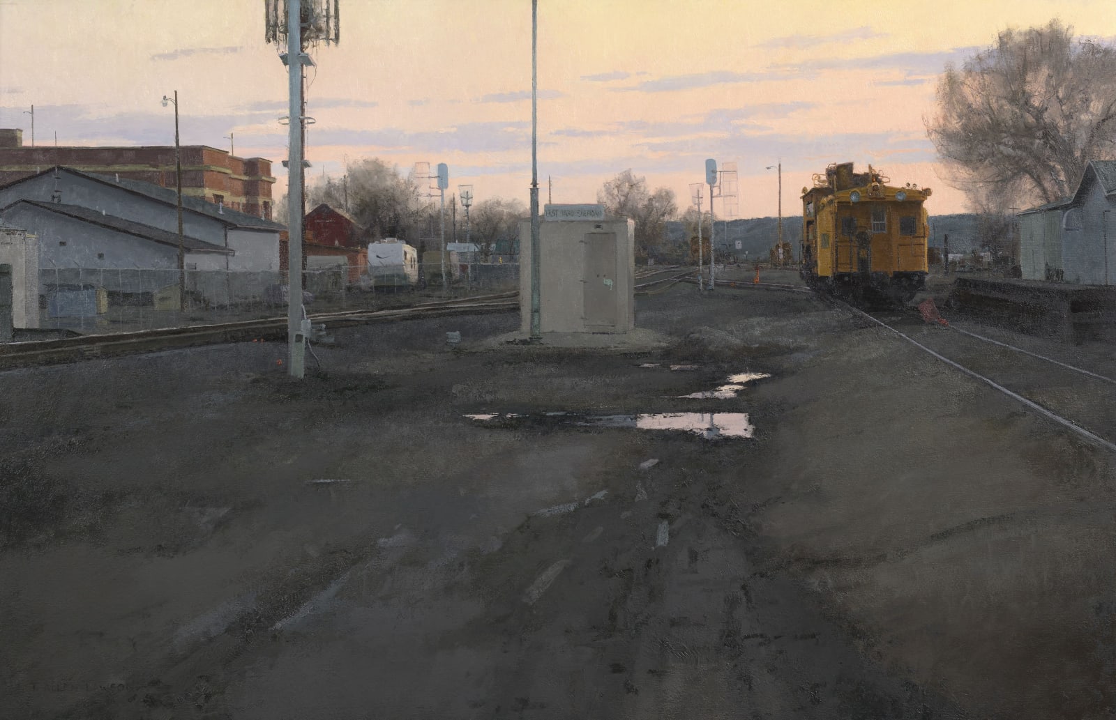 T. Allen Lawson, Early Morning - East Yard, 2023