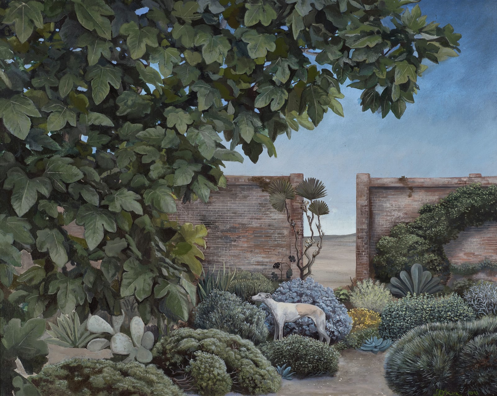 Samuel Kirk, Walled Garden , 2021