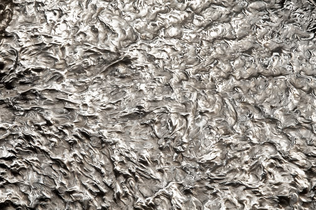 Jonathan Prince, Torn Steel Side Table