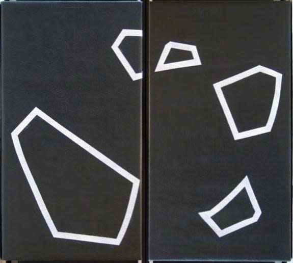 Joseph La Piana, Subfractal Section II Black and White, 2010