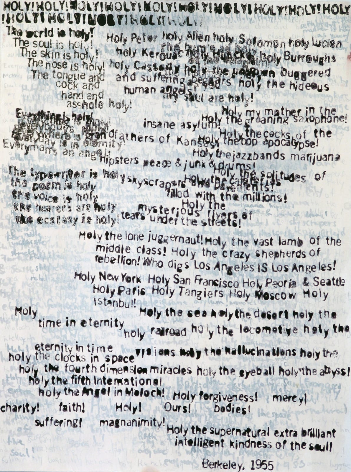 Joseph La Piana, Holy Holy Holy, 2012