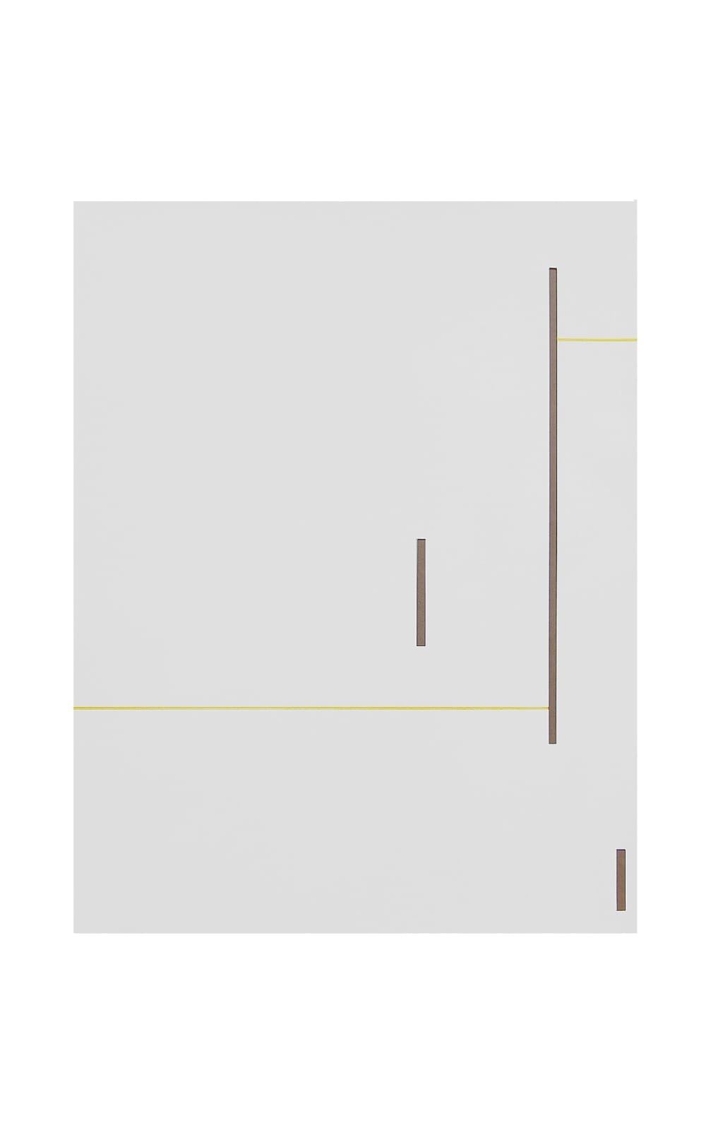 Joseph La Piana, White Tension Relief Drawing IV