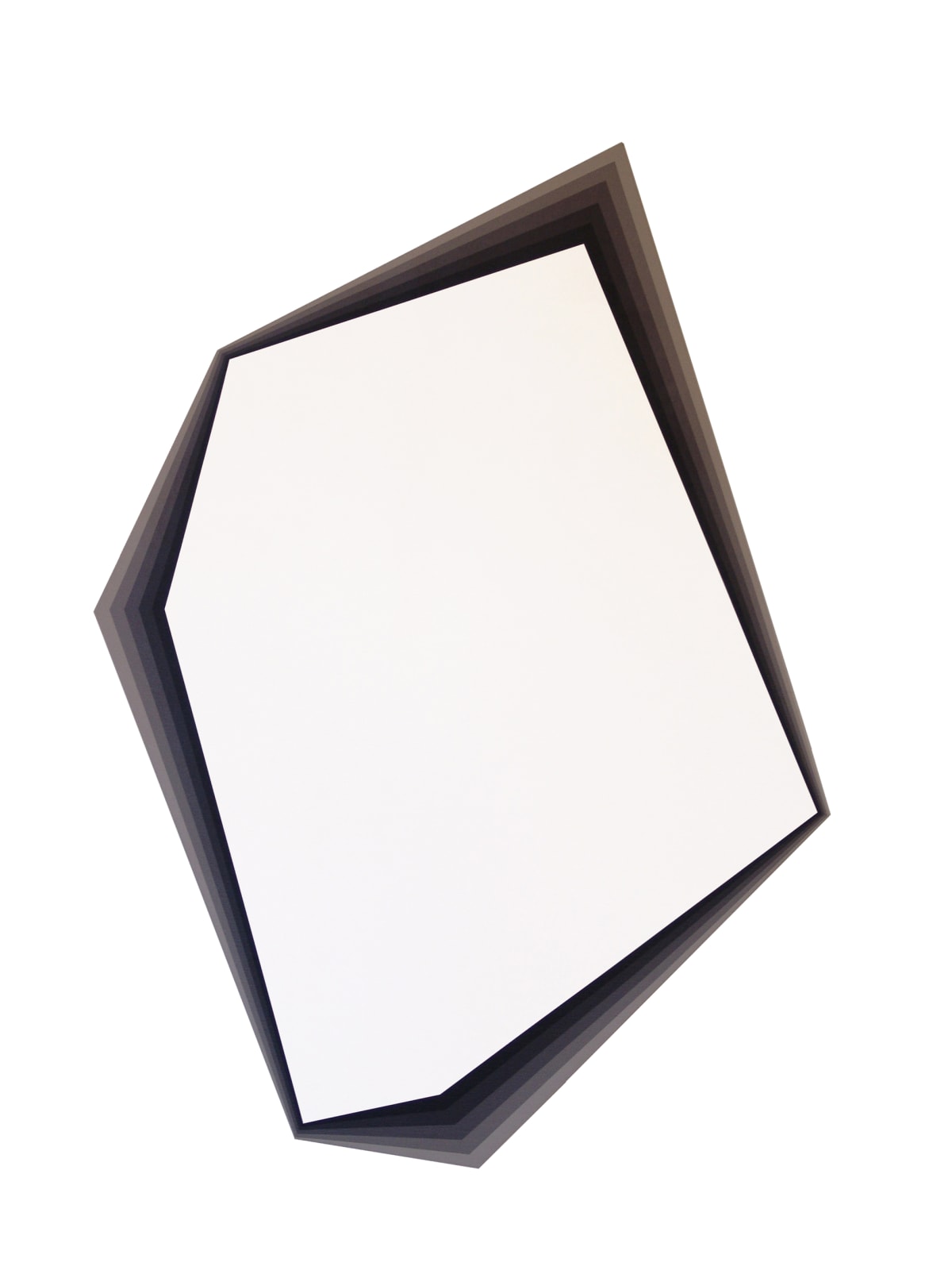 Joseph La Piana, Refraction Offset B Black and White, 2013