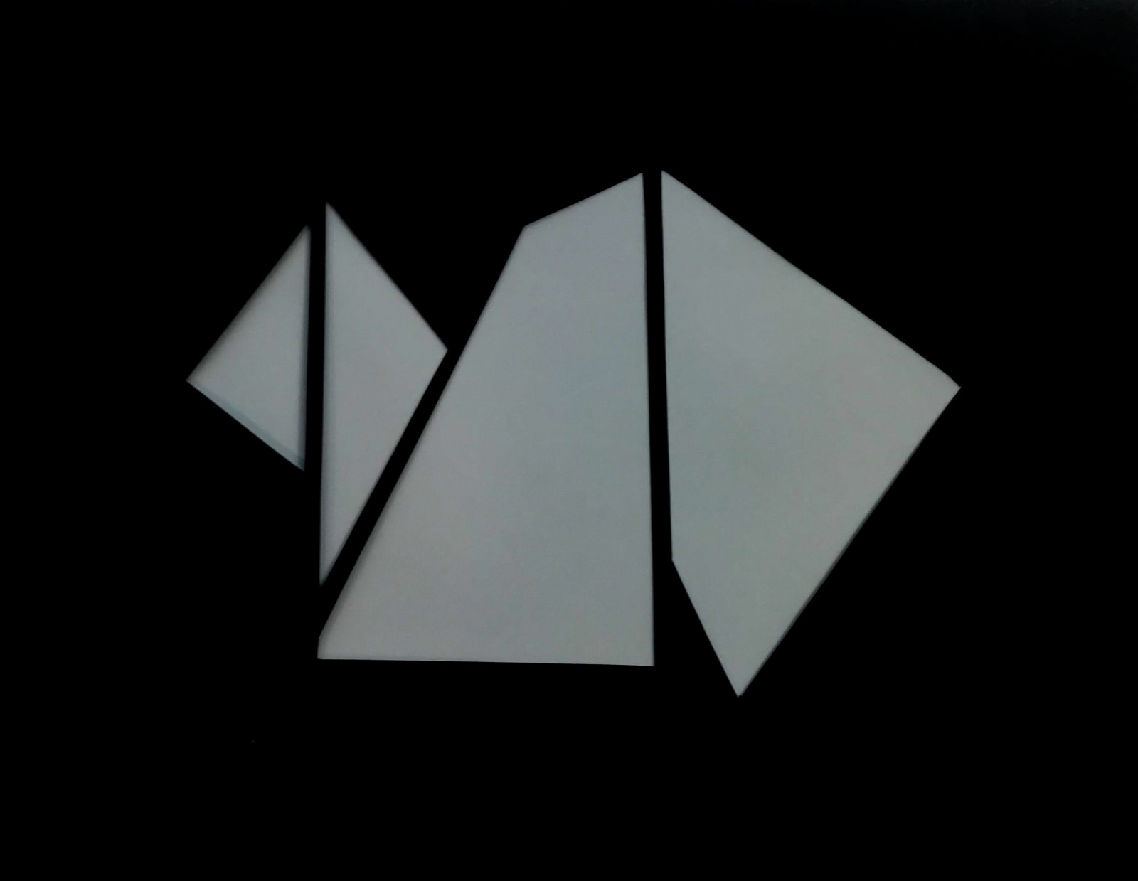 Joseph La Piana, Subfractal Fragment Cutout 019.1, 2019