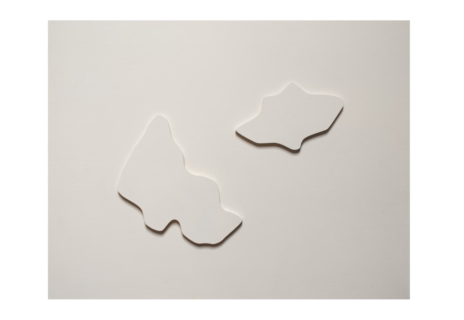 Joseph La Piana, White Photonastic Spatial Relief I, 2008