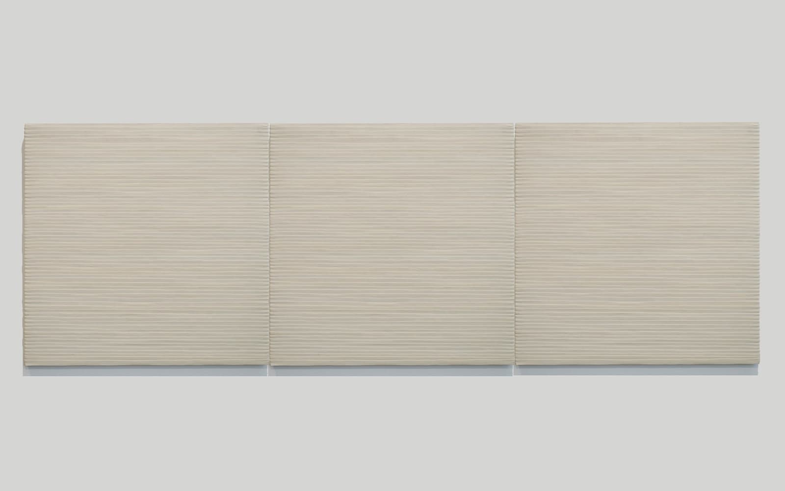 Joseph La Piana, White Tension II Triptych, 2013