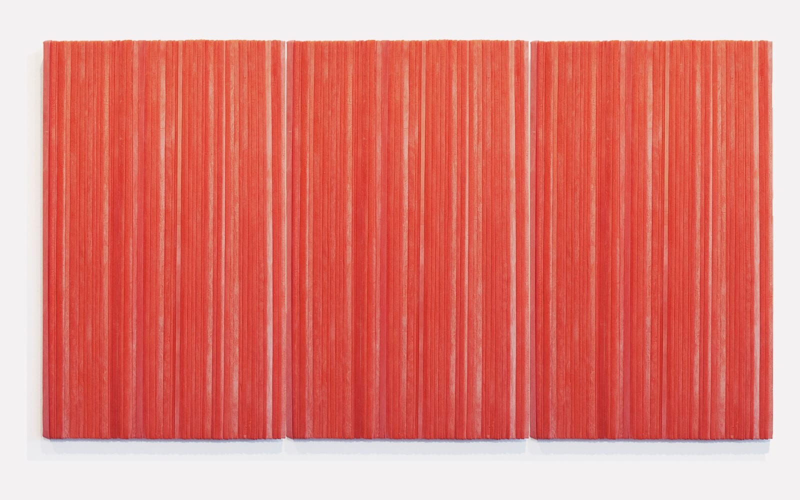 Joseph La Piana, Red Tension II Triptych, 2013