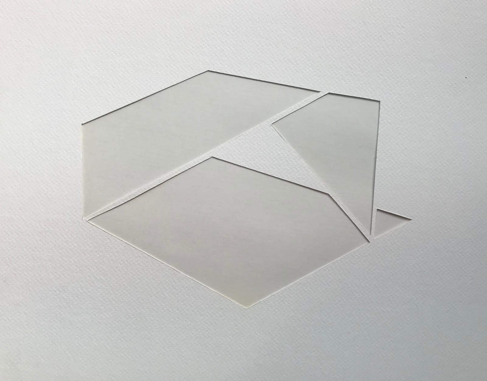 Joseph La Piana, Subfractal Fragment Cutout 007.1, 2019