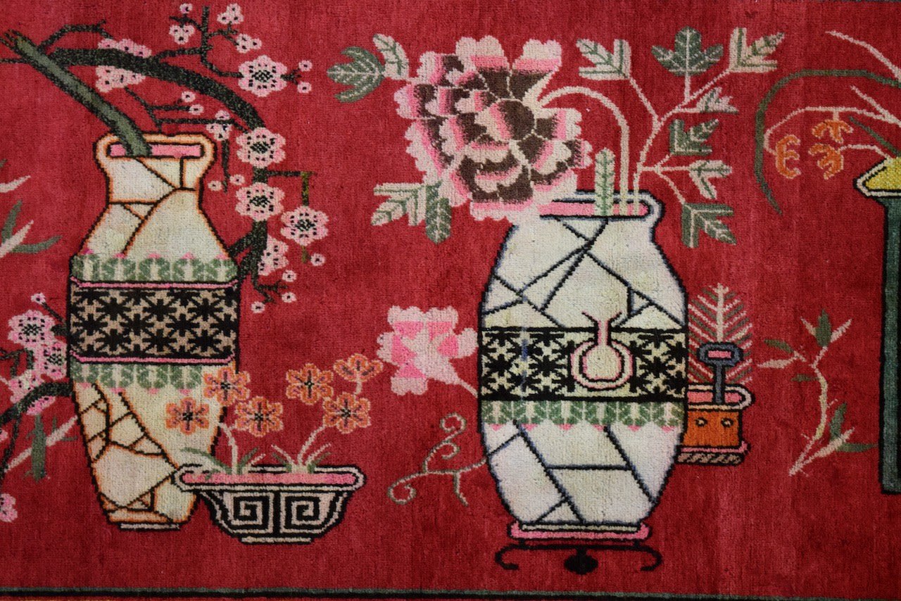 Khotan carpet, Chinese Turkestan