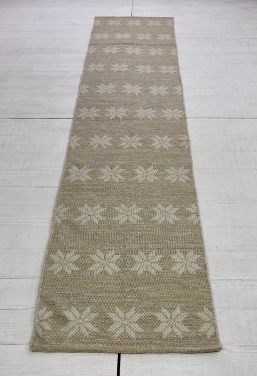 Star double-sided flatwoven runner, India