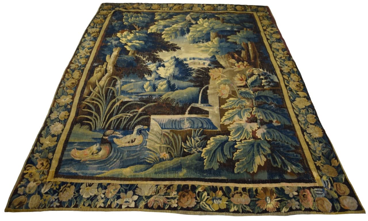 Aubusson Verdure Tapestry, France