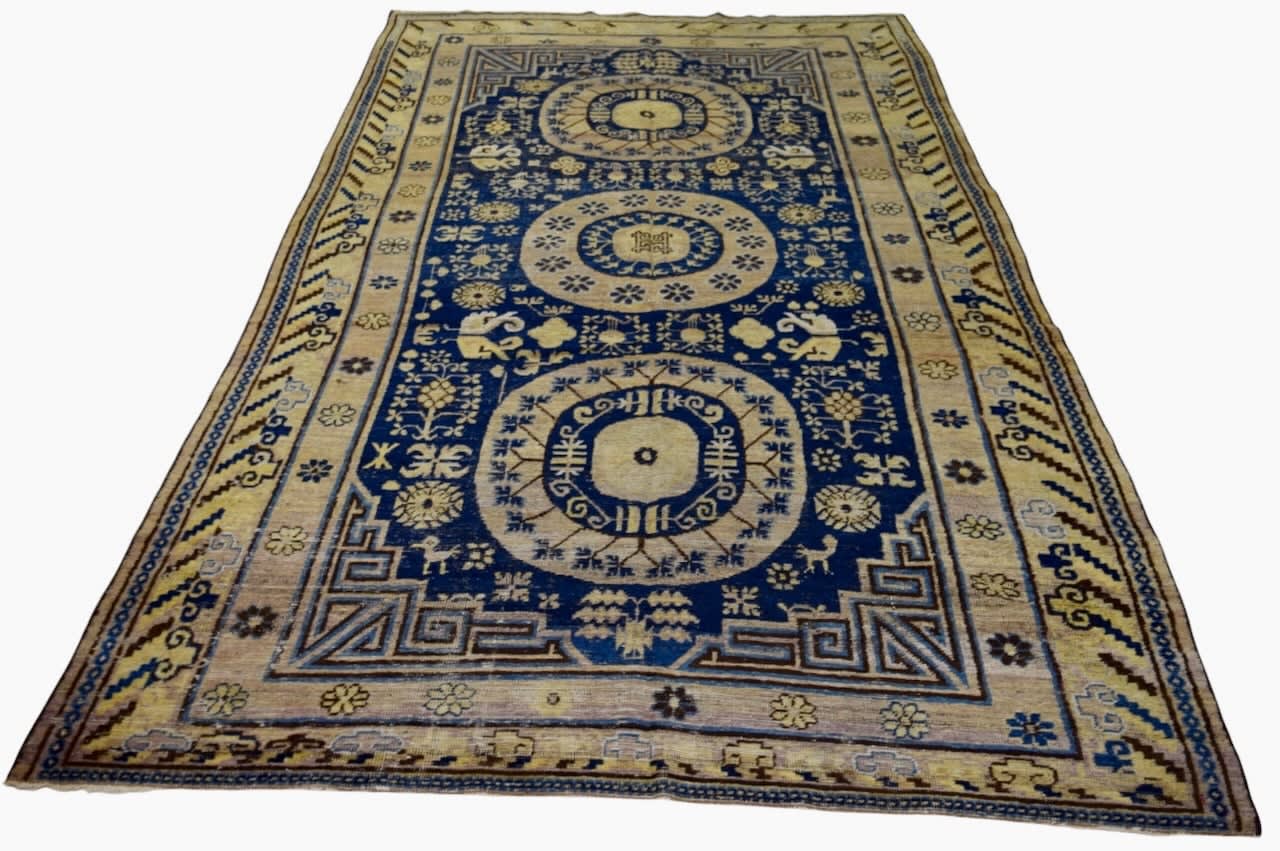 Khotan carpet, Chinese Turkestan