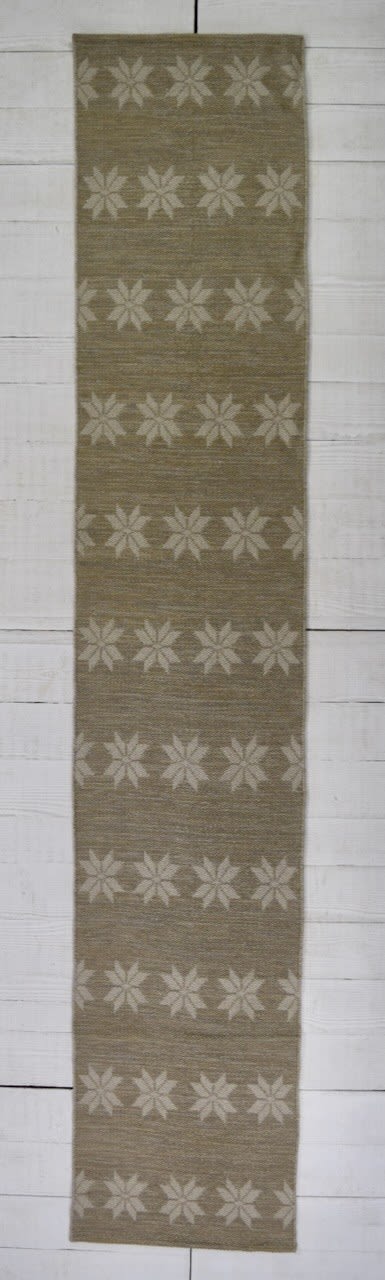 Star double-sided flatwoven runner, India