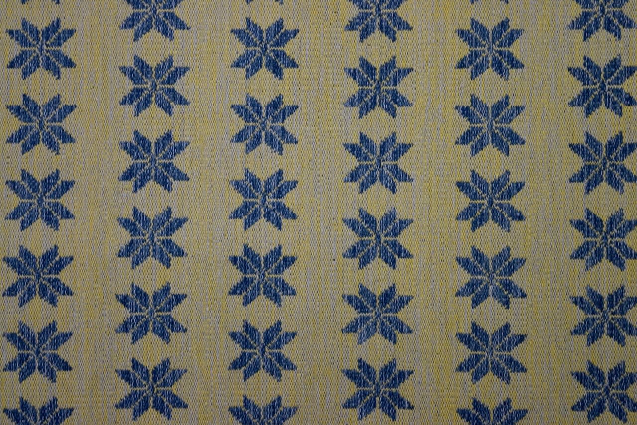 Star double-sided flatwoven rug, India