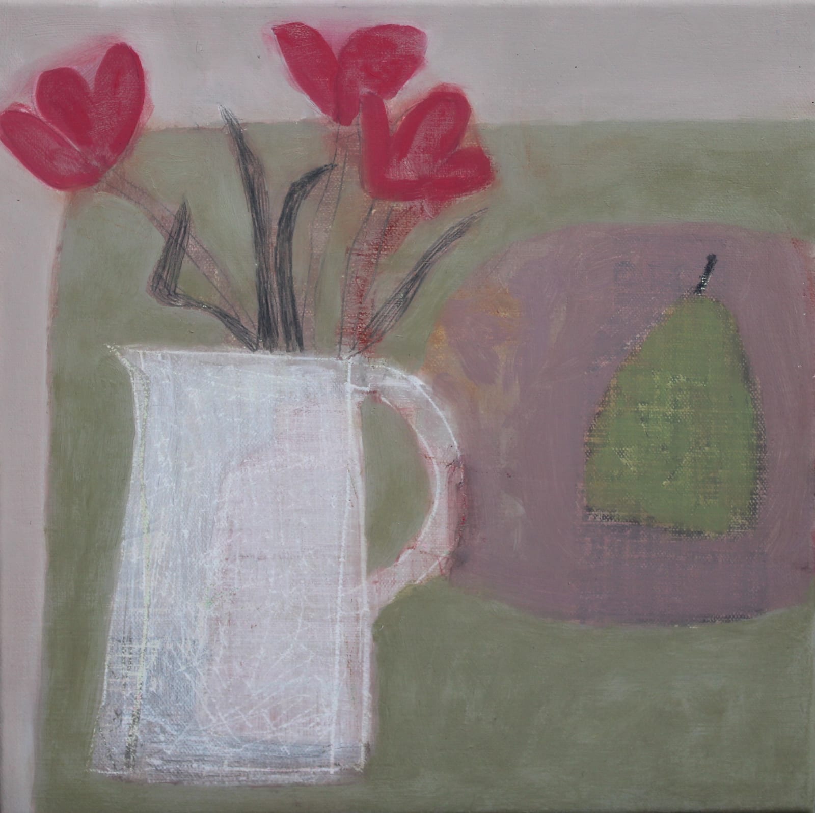 Emma McClure, Tulips and Pear