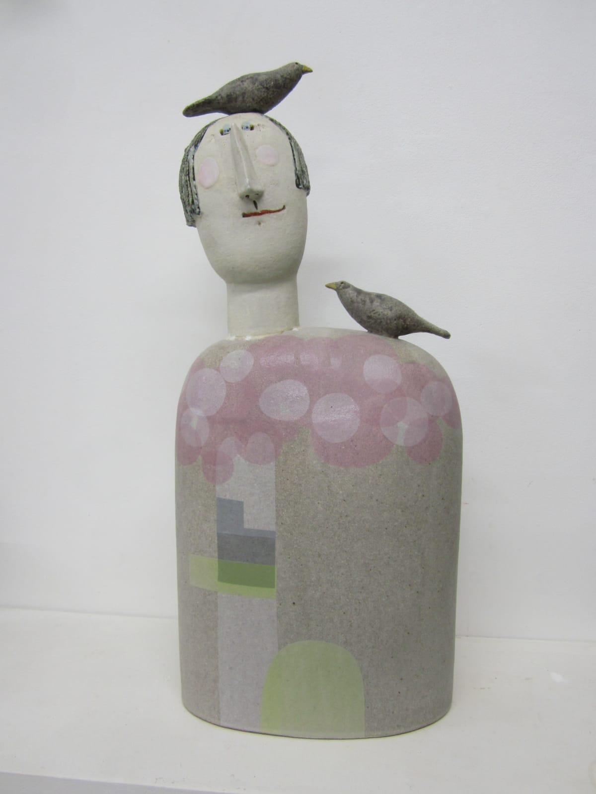 Jane Muir, Bird-Head, Pink Tree