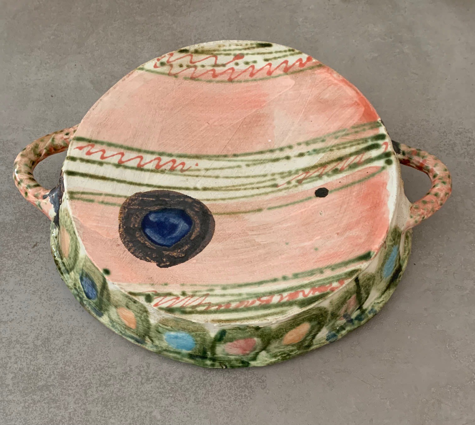 Sandy Brown, Takkeravva - Large Salad Bowl/Cheese Platter