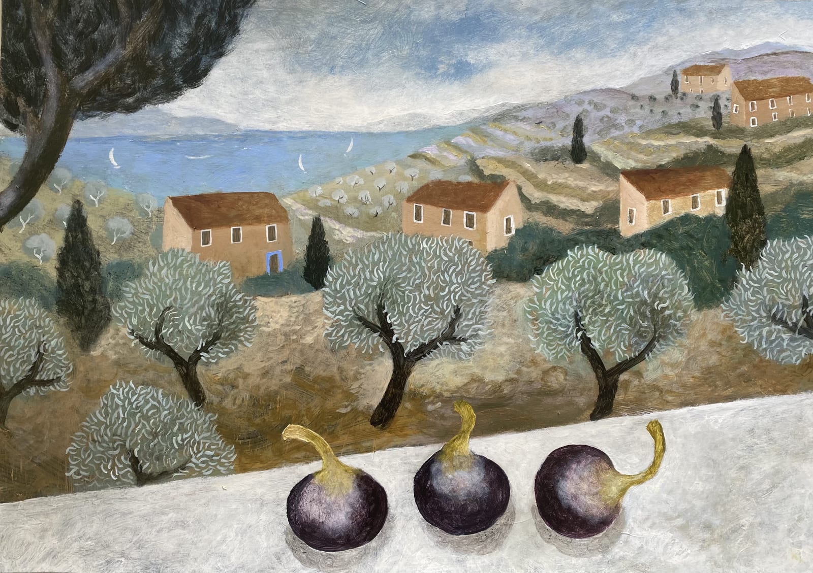Sarah Bowman, Figs Ripening, Mallorca