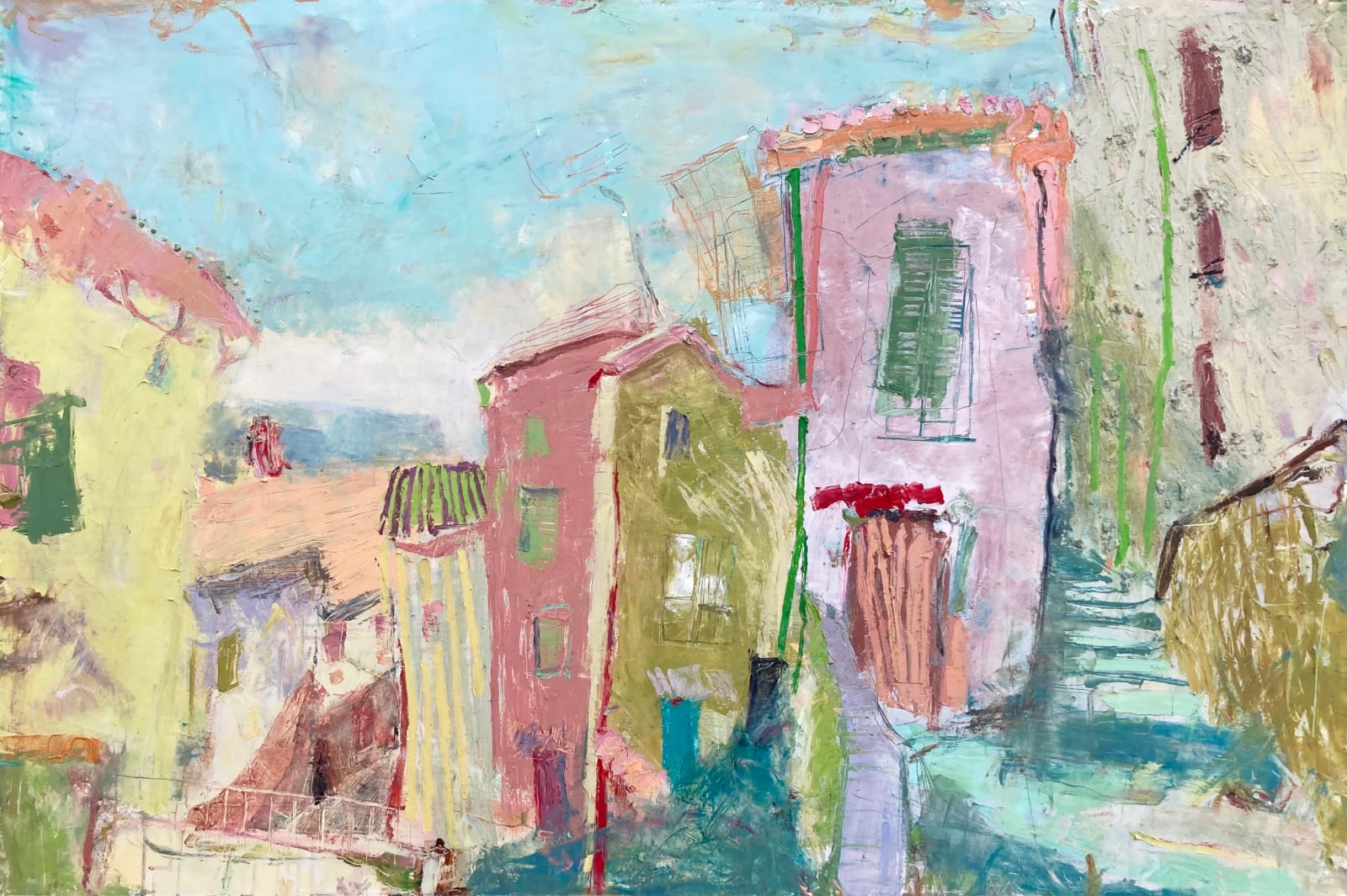 Julia Maleeva, Olive Shutters in Seillance