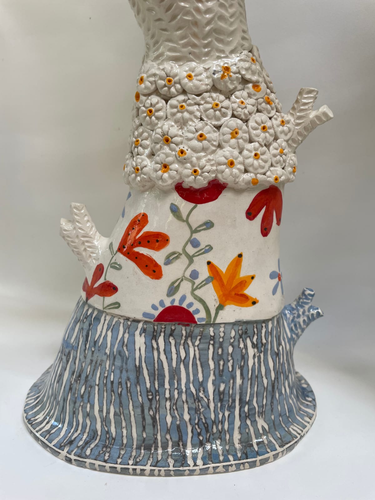 Laurance Simon, Daisy Power Four Bird Candelabra