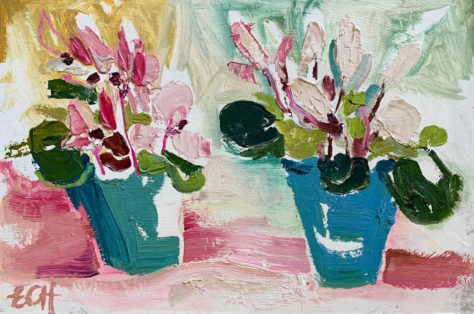Emma Haggas, Two Cyclamen making Friends